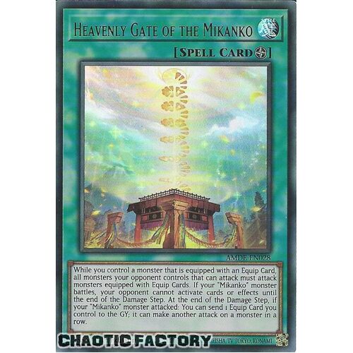 AMDE-EN028 Heavenly Gate of the Mikanko Ultra Rare 1st Edition NM