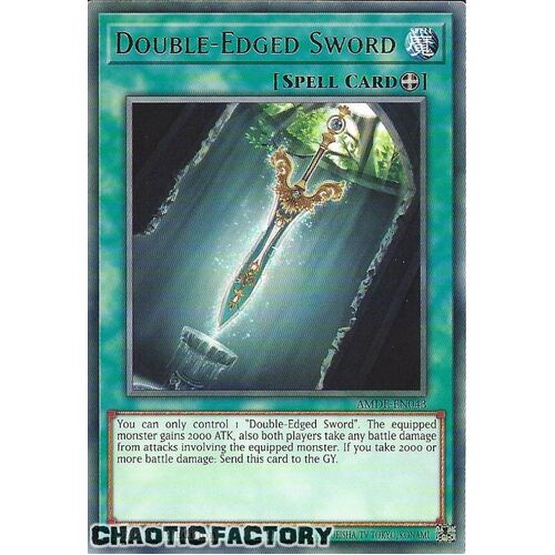 AMDE-EN043 Double-Edged Sword Rare 1st Edition NM