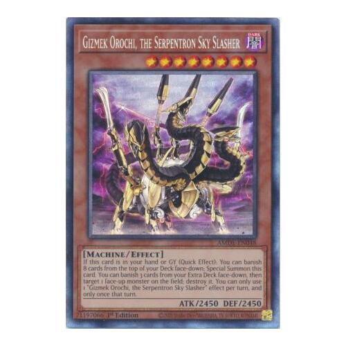 COLLECTORS RARE AMDE-EN048 Gizmek Orochi, the Serpentron Sky Slasher 1st Edition NM