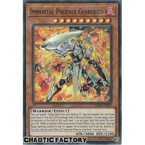 AMDE-EN049 Immortal Phoenix Gearfried Super Rare 1st Edition NM