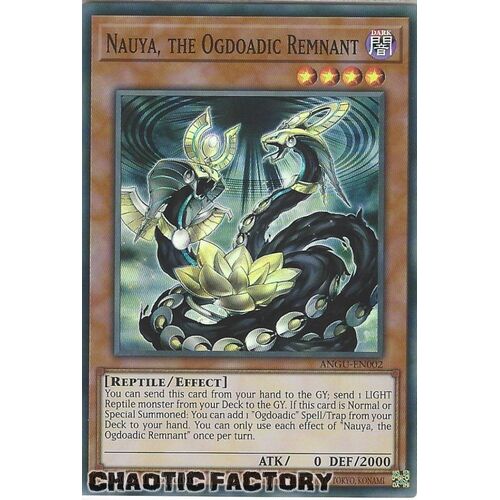 ANGU-EN002 Nauya, the Ogdoadic Remnant Super Rare 1st Edition NM