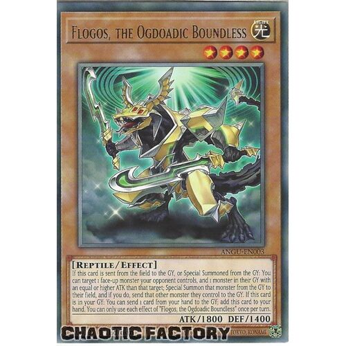 ANGU-EN003 Flogos, the Ogdoadic Boundless Rare 1st Edition NM