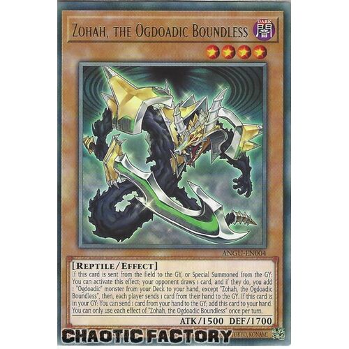 ANGU-EN004 Zohah, the Ogdoadic Boundless Rare 1st Edition NM