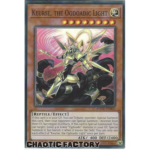 ANGU-EN005 Keurse, the Ogdoadic Light Super Rare 1st Edition NM