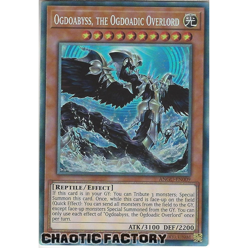 ANGU-EN009 Ogdoabyss, the Ogdoadic Overlord Collectors Rare 1st Edition NM