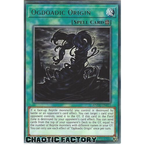 ANGU-EN011 Ogdoadic Origin Rare 1st Edition NM