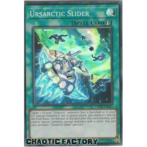 ANGU-EN037 Ursarctic Slider Super Rare 1st Edition NM