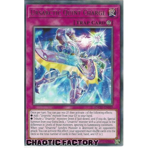 ANGU-EN039 Ursarctic Quint Charge Rare 1st Edition NM
