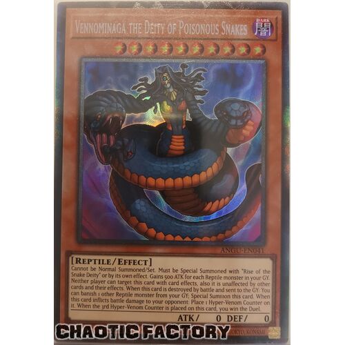 ANGU-EN041 Vennominaga the Deity of Poisonous Snakes Collectors Rare 1st Edition NM