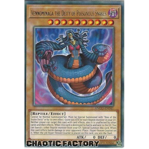 ANGU-EN041 Vennominaga the Deity of Poisonous Snakes Rare 1st Edition NM