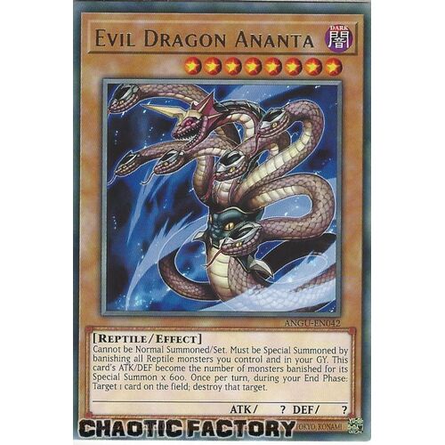 ANGU-EN042 Evil Dragon Ananta Rare 1st Edition NM