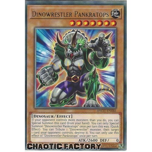 ANGU-EN046 Dinowrestler Pankratops Rare 1st Edition NM