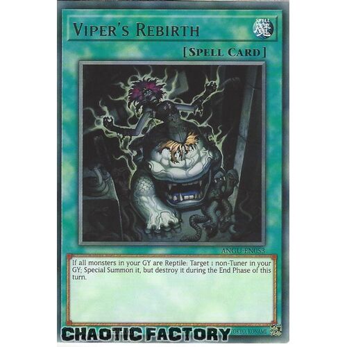 ANGU-EN053 Viper's Rebirth Rare 1st Edition NM