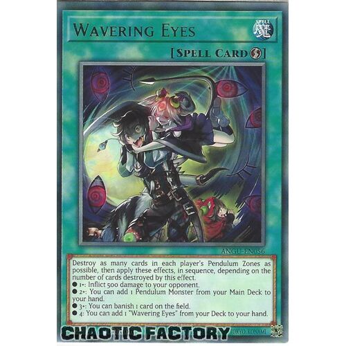 ANGU-EN056 Wavering Eyes Rare 1st Edition NM