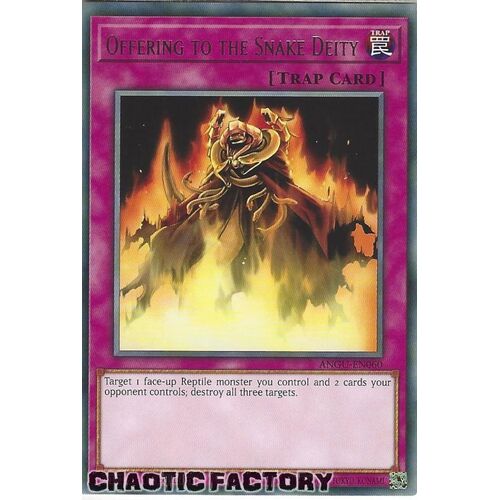 ANGU-EN060 Offering to the Snake Deity Rare 1st Edition NM