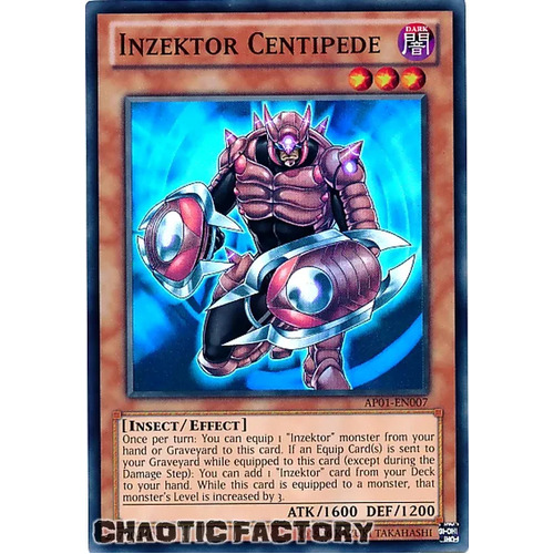 Inzektor Centipede - AP01-EN007 - Super Rare NM