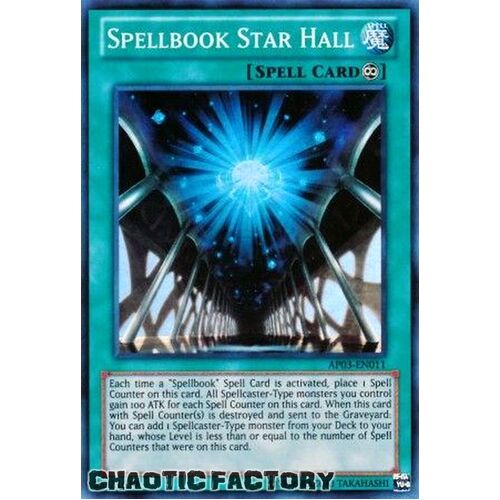 Spellbook Star Hall - AP03-EN011 - Super Rare LP