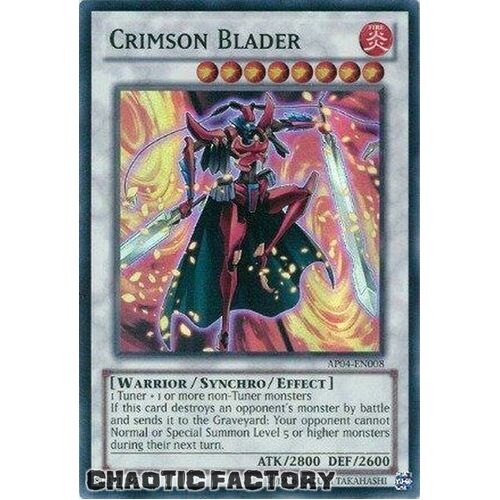 Crimson Blader - AP04-EN008 - Super Rare NM
