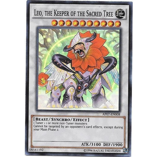 Leo, the Keeper of the Sacred Tree Super rare LP AP07-EN008
