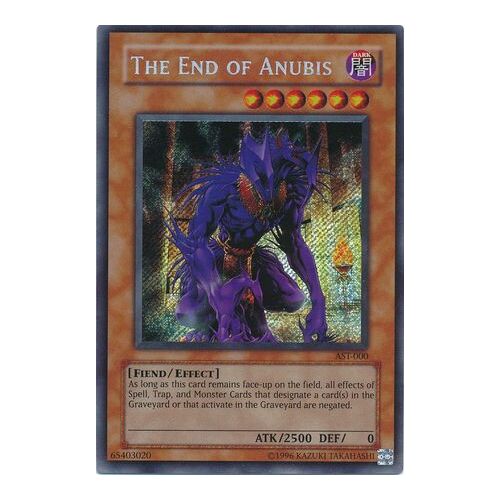 The End of Anubis - AST-000 - Secret Rare UNL Edition NM