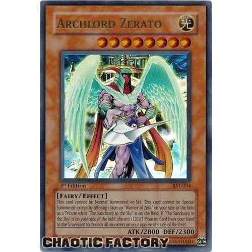 AST-034 Archlord Zerato Ultra Rare 1st Edition LP