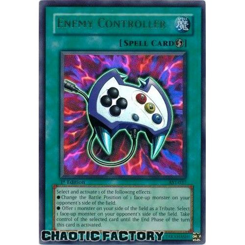 AST-037 Enemy Controller Ultra Rare 1st Edition NM