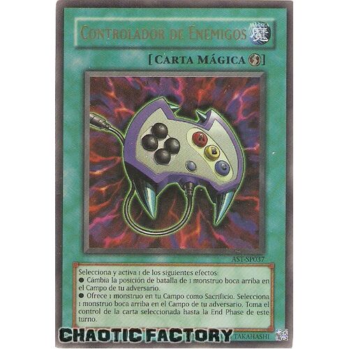 SPANISH AST-SP037 Enermy Controller Controlador De Enemigos Ultra Rare Unlimited Edition NM