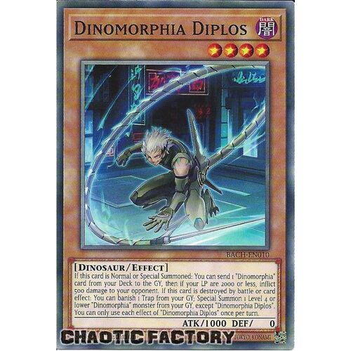 BACH-EN010 Dinomorphia Diplos Common 1st Edition NM