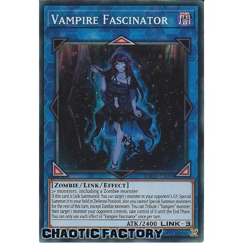 BACH-EN048 Vampire Fascinator Super Rare 1st Edition NM
