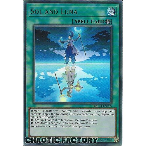 BACH-EN085 Sol and Luna Ultra Rare 1st Edition NM