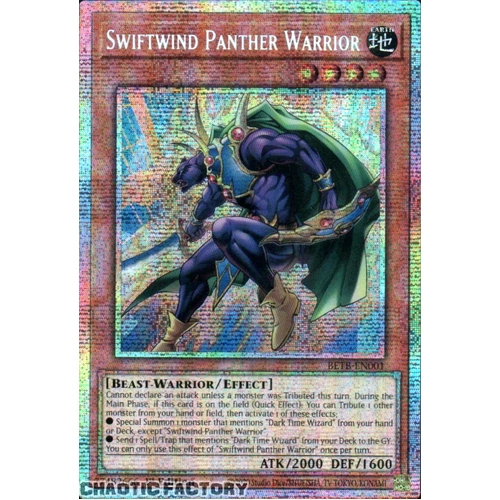 BETB-EN001 Swiftwind Panther Warrior Starlight Rare 1st Edition NM