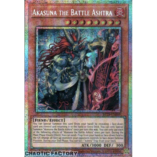 BETB-EN009 Akasuna the Battle Ashtra Starlight Rare 1st Edition NM