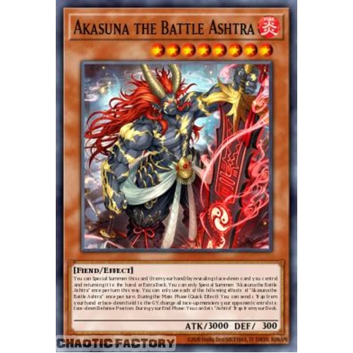 BETB-EN009 Akasuna the Battle Ashtra Secret Rare 1st Edition NM