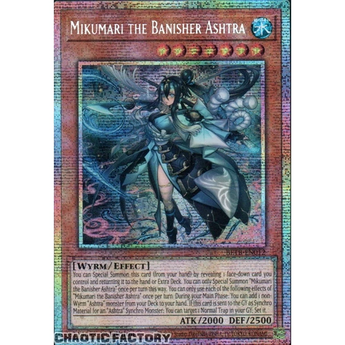 BETB-EN012 Mikumari the Banisher Ashtra Starlight Rare 1st Edition NM