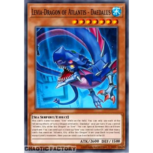 BETB-EN013 Levia-Dragon of Atlantis - Daedalus Secret Rare 1st Edition NM