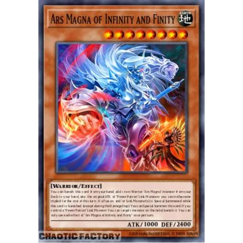 BETB-EN018 Ars Magna the Finite and the Infinite Ultra Rare 1st Edition NM