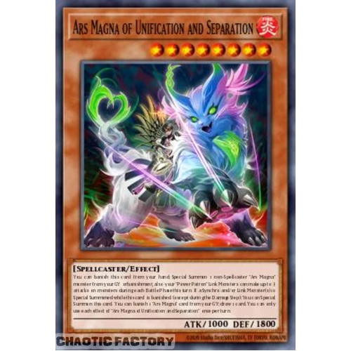 BETB-EN020 Ars Magna the Division and the Union Common 1st Edition NM