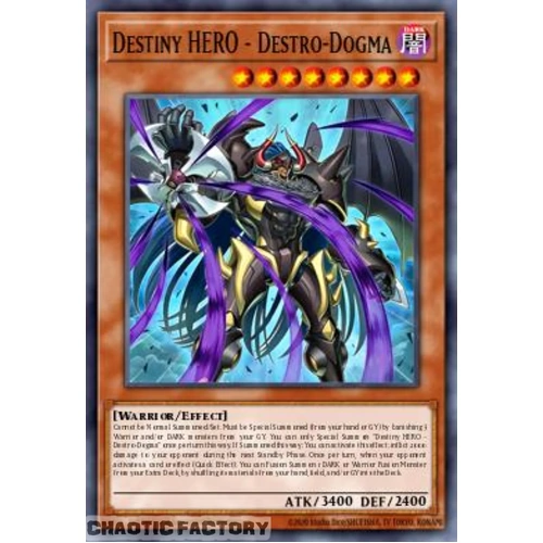 BETB-EN021 Destiny HERO - Destro-Dogma Super Rare 1st Edition NM