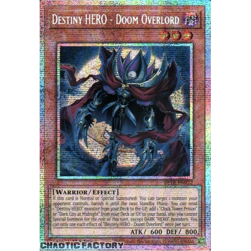 BETB-EN022 Destiny HERO - Doom Overlord Starlight Rare 1st Edition NM