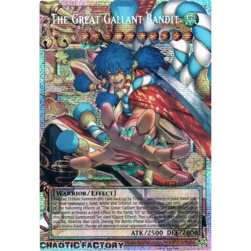 BETB-EN027 The Great Gallant Bandit OVERFRAME Starlight Rare 1st Edition NM