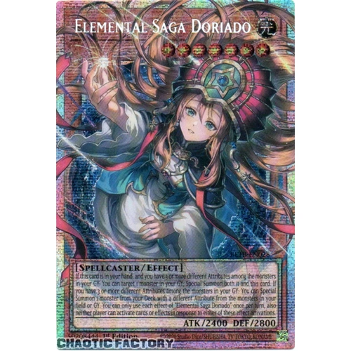 BETB-EN028 Elemental Saga Doriado OVERFRAME Starlight Rare 1st Edition NM
