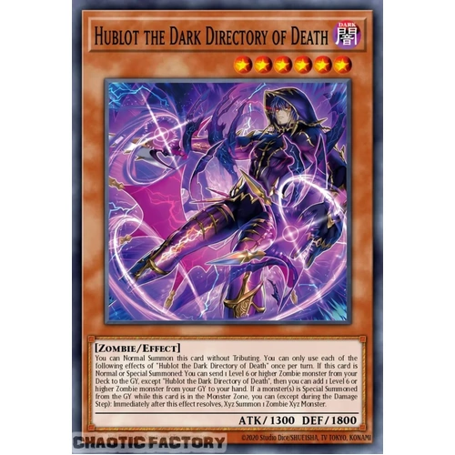BETB-EN030 Hubrow, Founder of the Ominous Observers Super Rare 1st Edition NM