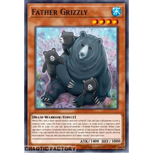 BETB-EN032 Father Grizzly Common 1st Edition NM