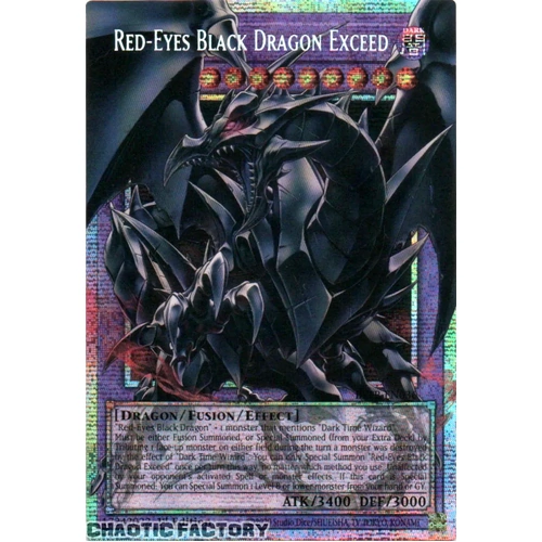 BETB-EN036 Red-Eyes Black Dragon Exceed OVERFRAME Starlight Rare 1st Edition NM