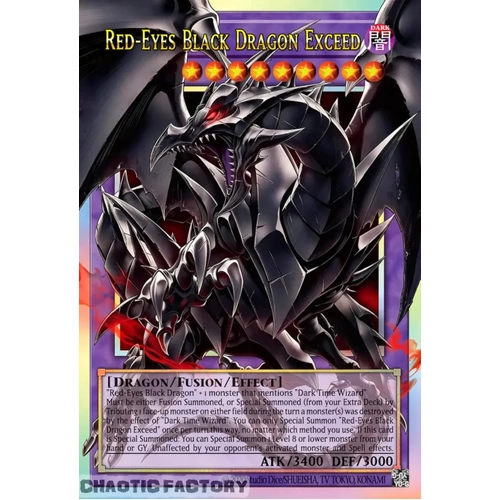 BETB-EN036 Red-Eyes Black Dragon Exceed OVERFRAME Ultra Rare 1st Edition NM