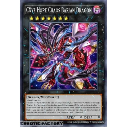 BETB-EN044 CXyz Hope Chaos Barian Dragon Ultra Rare 1st Edition NM
