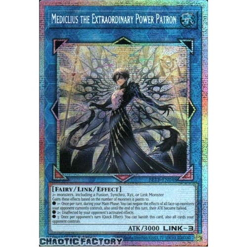 BETB-EN048 Mediclius the Extraordinary Power Patron Starlight Rare 1st Edition NM