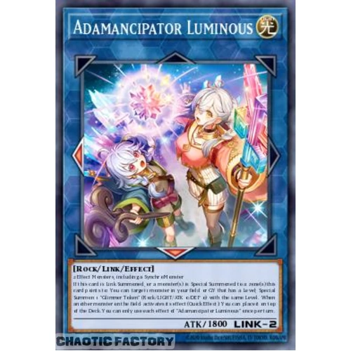 BETB-EN049 Adamancipator Luminous Super Rare 1st Edition NM