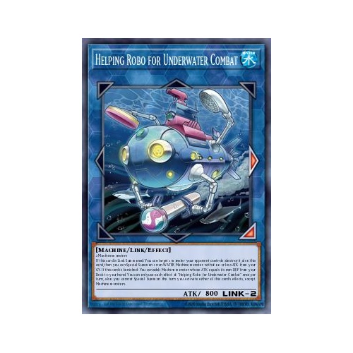 BETB-EN050 Helping Robo for Underwater Combat Common 1st Edition NM