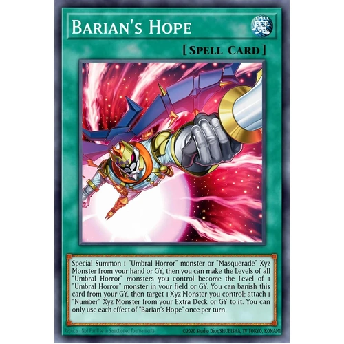 BETB-EN056 Barian's Hope Common 1st Edition NM